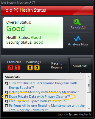 Privacy Cleaner™ Privacy Cleaner™